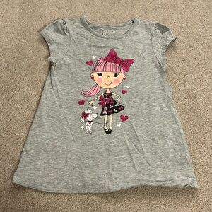 Super cute girl with puppy shirt